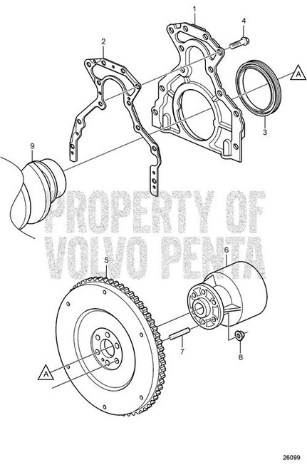 Stud - Volvo Penta (21665940)