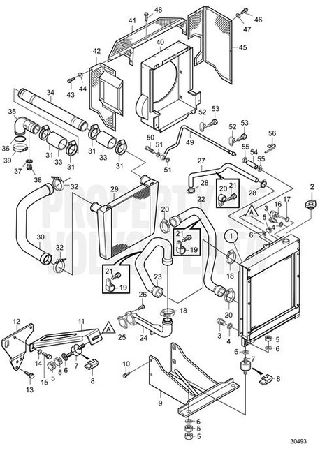 Clamp(V2) - Volvo Penta (21685540)