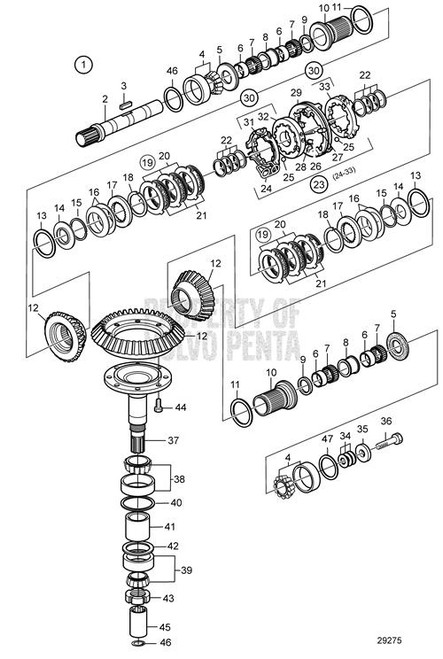 Cylinder(V2) - Volvo Penta (21696682)