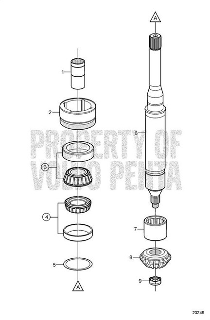 Gear Set(V2) - Volvo Penta (21722513)