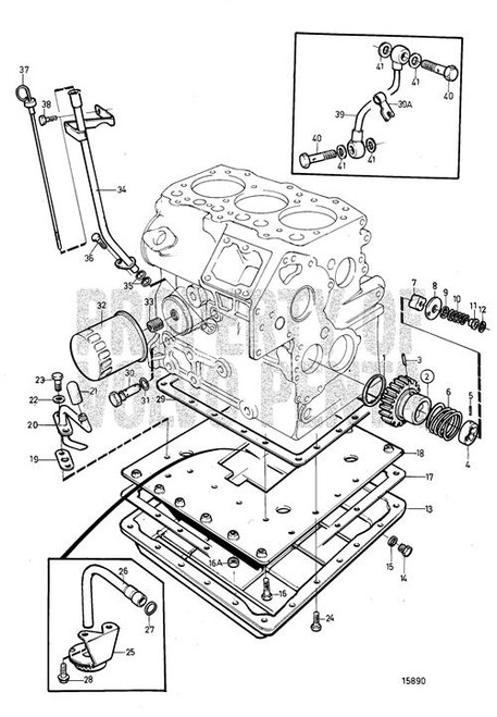 Gasket - Volvo Penta - 21849843 (3580288)