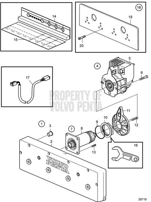 Kit (V2) - Volvo Penta (21947169)