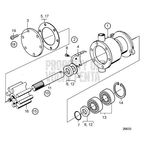 Wear Kit - Volvo Penta (21951384)