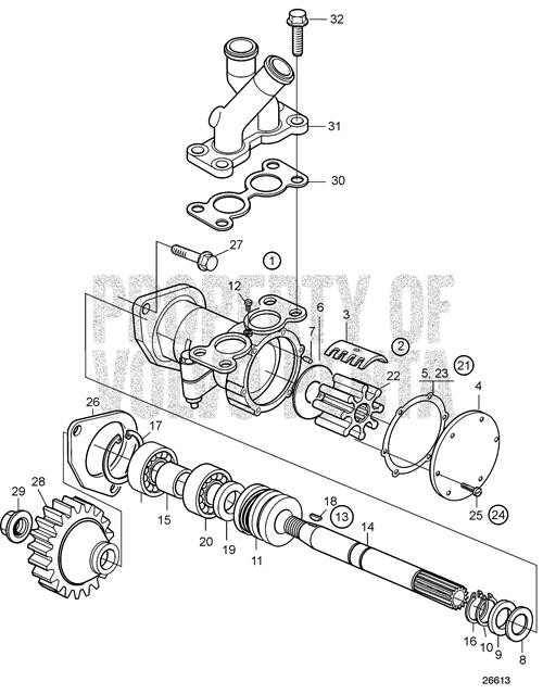 Wear Kit - Volvo Penta (21951394)