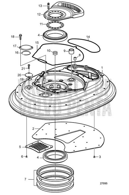 Bracket(V2) - Volvo Penta (22006394)
