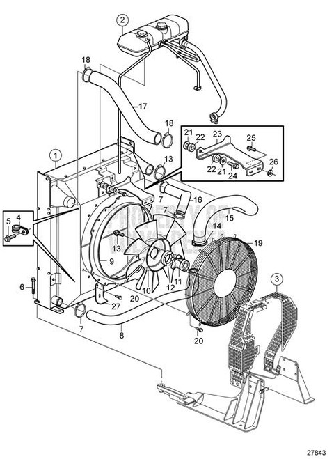 Bracket(V2) - Volvo Penta (22036724)
