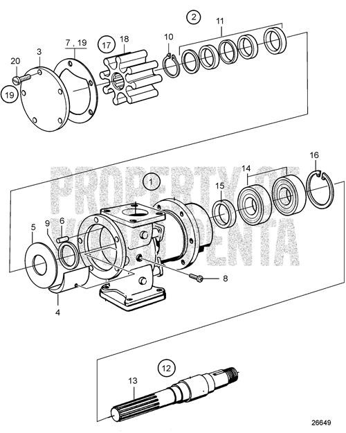 Display (V2) - Volvo Penta (22058217)