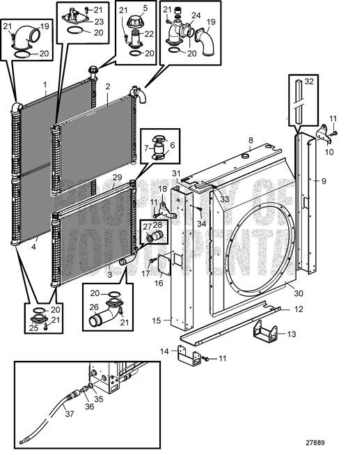 Bracket(V2) - Volvo Penta (22075335)