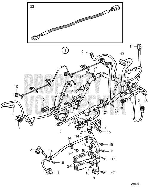 Adapter(V2) - Volvo Penta (22143114)