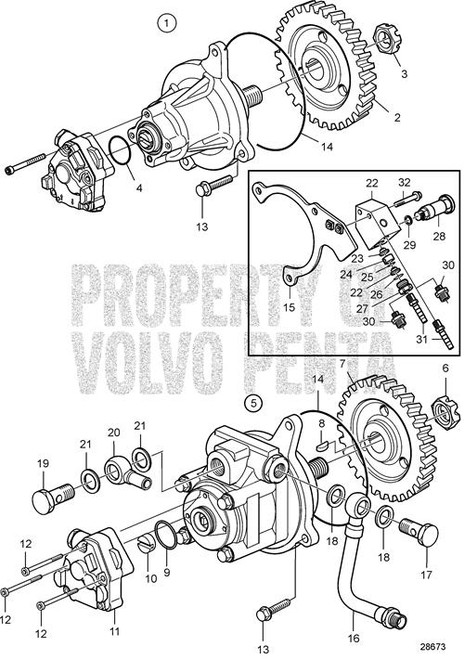 Flexible Coupling(V2) - Volvo Penta (22183980)