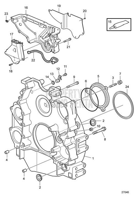 Pipe(V2) - Volvo Penta (22189561)