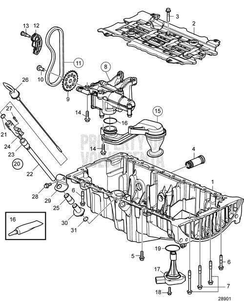 Hose Connection(V2) - Volvo Penta (22394129)