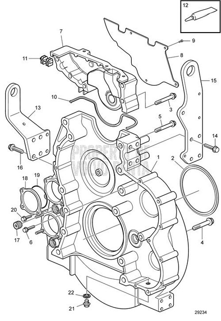 Wiring Harness (V2) - Volvo Penta (22417386)