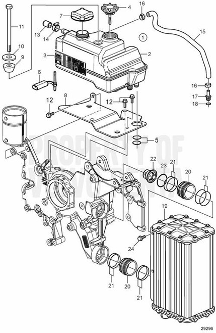 O-Ring (V2) - Volvo Penta (22504617)