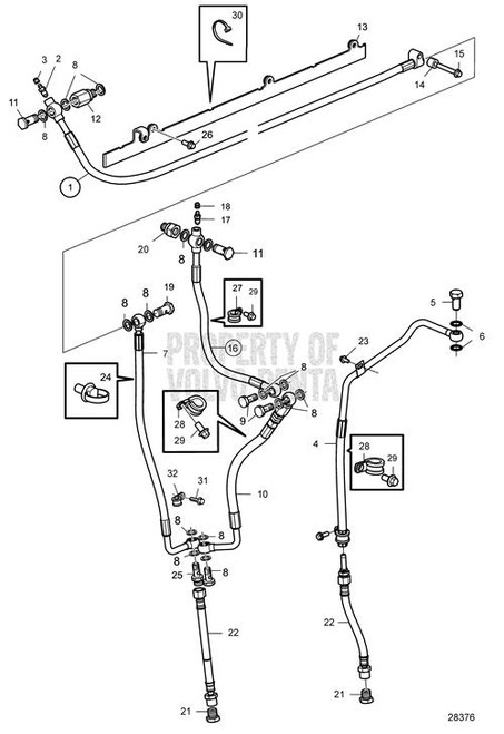 Fuel Hose (V2) - Volvo Penta (22588403)