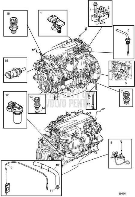 Bracket(V2) - Volvo Penta (22789826)