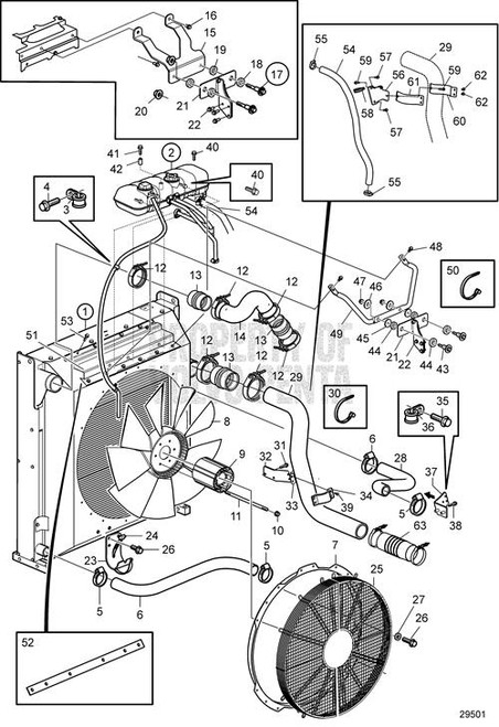 Bracket(V2) - Volvo Penta (22827408)