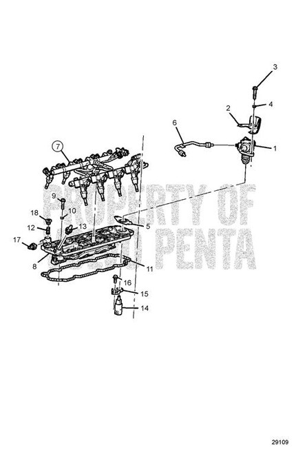 Gasket(V2) - Volvo Penta (22844829)