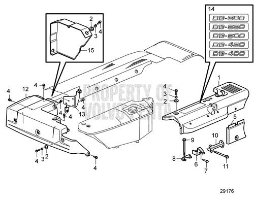 Cover(V2) - Volvo Penta (22864739)