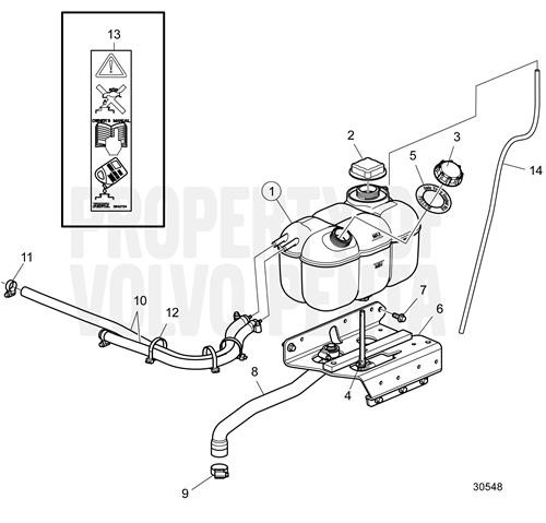 Bracket(V2) - Volvo Penta (22924855)