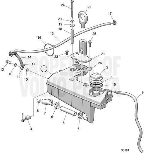 Bracket(V2) - Volvo Penta (23066016)