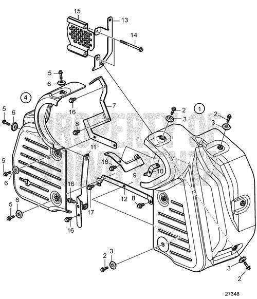 Bracket(V2) - Volvo Penta (23145720)