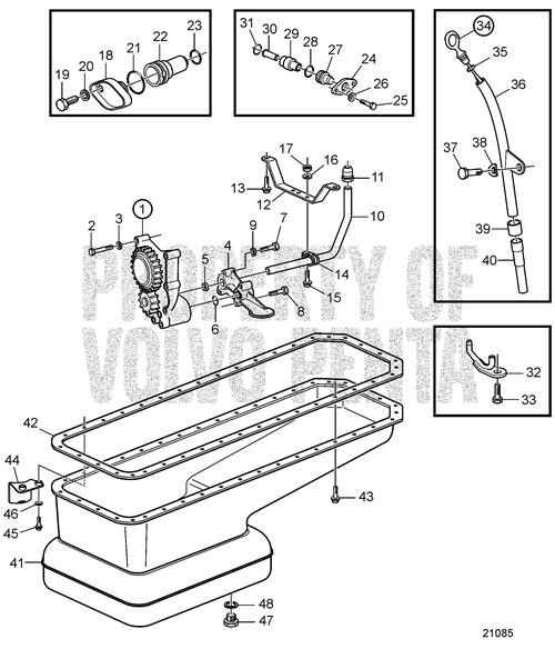 Oil Dipstick(V2) - Volvo Penta (23171001)