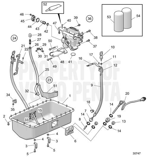 Baffle Plate(V2) - Volvo Penta (23395477)