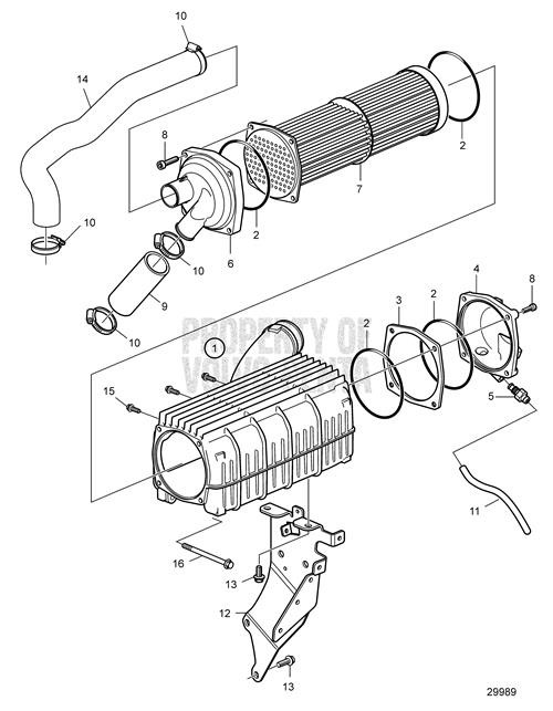 Bracket(V2) - Volvo Penta (23534908)