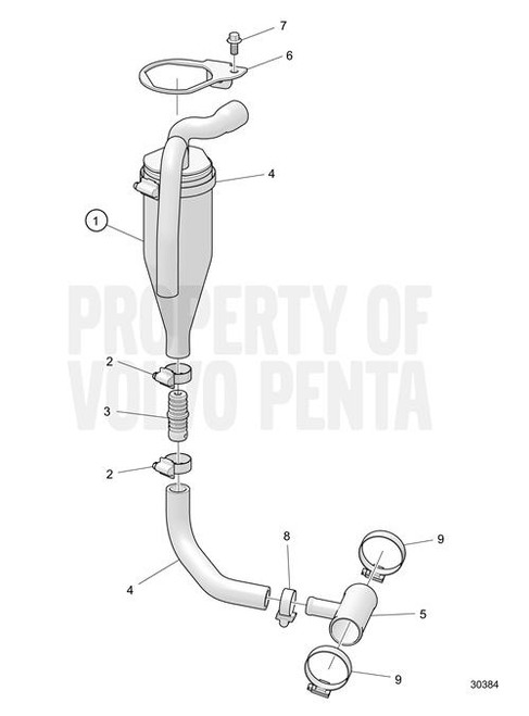 Hose Kit(V2) - Volvo Penta (23546583)