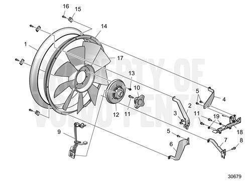 Bracket(V2) - Volvo Penta (23558808)