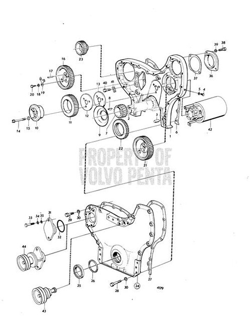 Distributor Cap - Volvo Penta (243797)