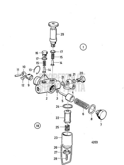 Fuel Filter Insert(V2) - Volvo Penta (3094599)