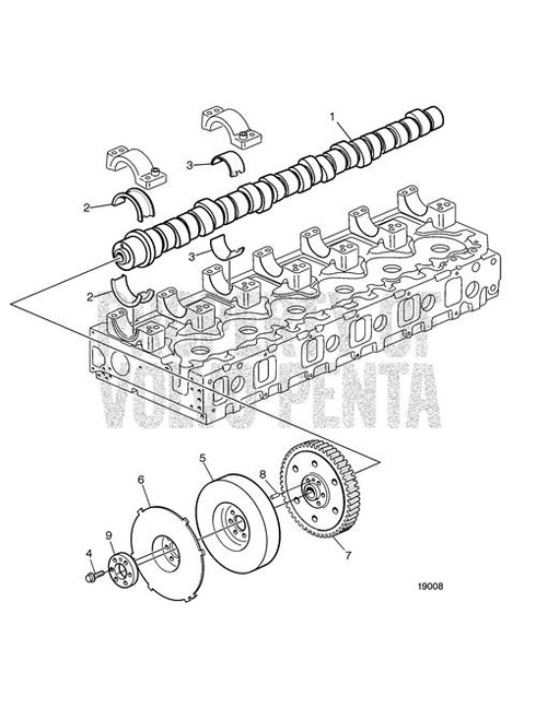 Wheel(V2) - Volvo Penta (3155166)