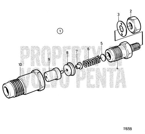 Adjusting Washer(V2) - Volvo Penta (3580162)