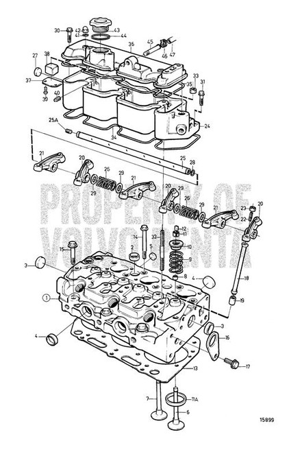 Adjusting Washer(V2) - Volvo Penta (3580491)