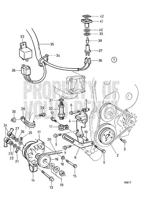 Bracket(V2) - Volvo Penta (3580808)