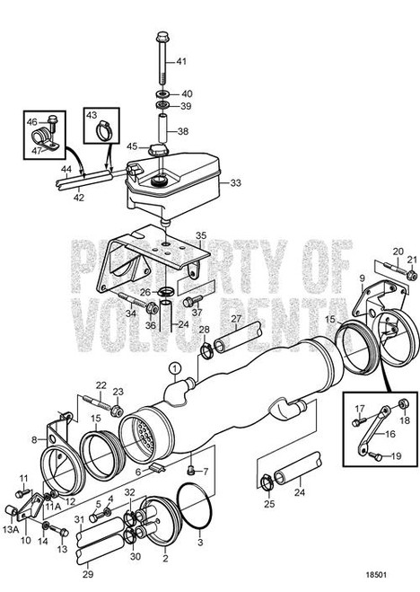 Cap(V2) - Volvo Penta (3581033)