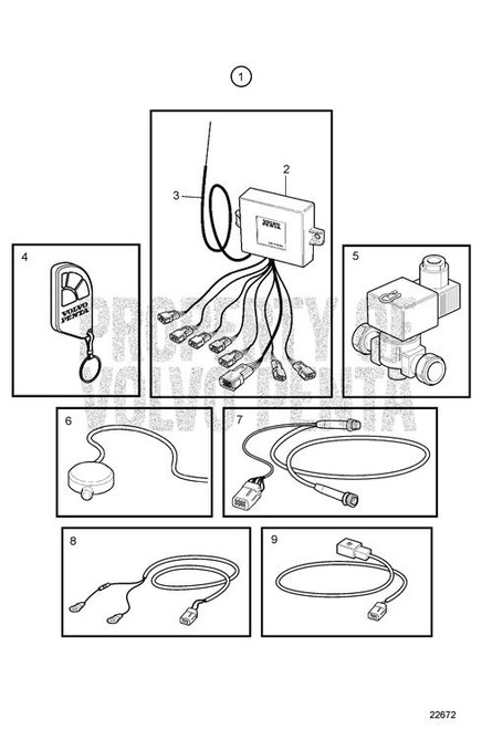 Attaching Plate(V2) - Volvo Penta (3581126)