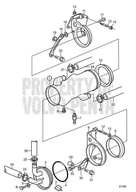 Bracket(V2) - Volvo Penta (3581466)