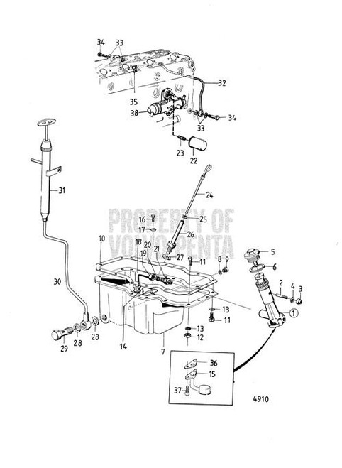 Nut - Volvo Penta (3582677)