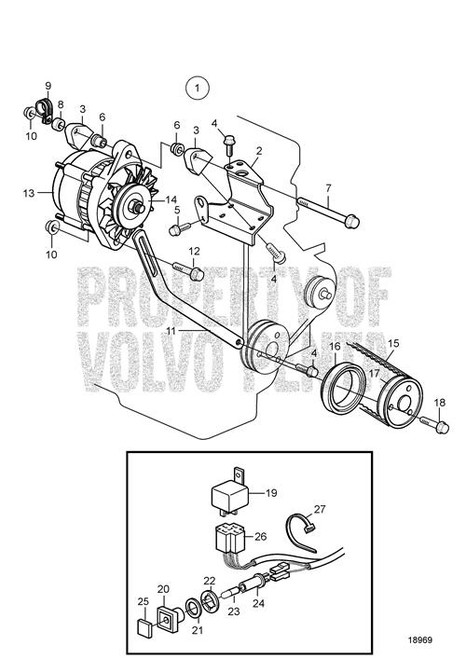 Bracket(V2) - Volvo Penta (3583062)