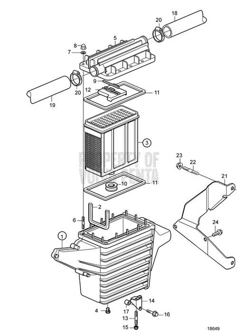 Cap(V2) - Volvo Penta (3583102)