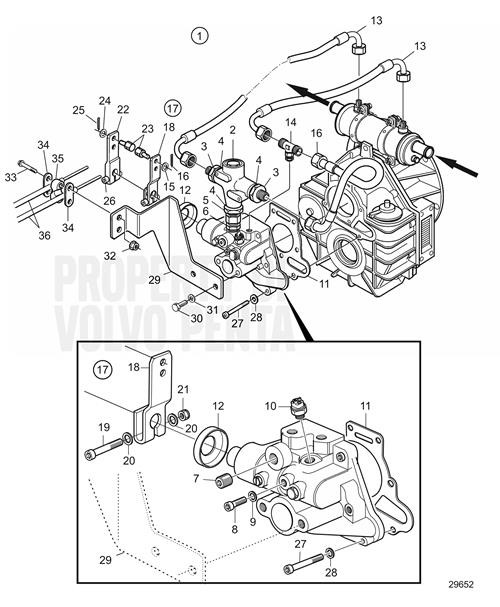 Hose(V2) - Volvo Penta (3583495)