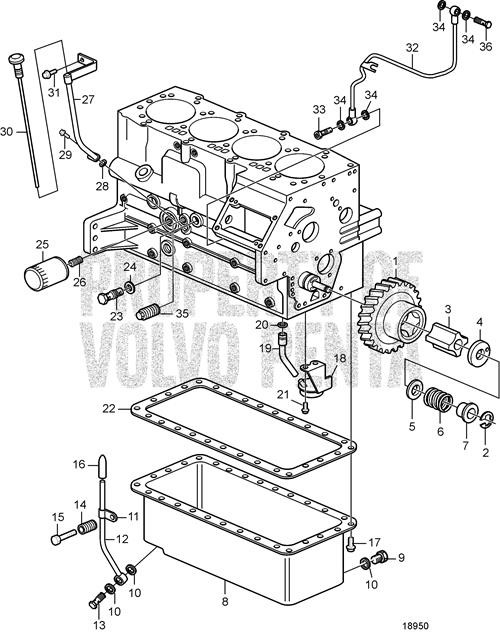 Hollow Screw(V2) - Volvo Penta (3583575)