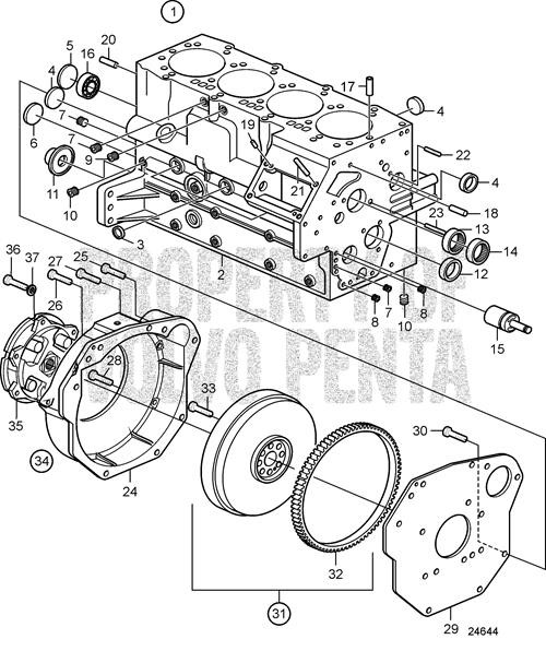 Plate(V2) - Volvo Penta (3583724)