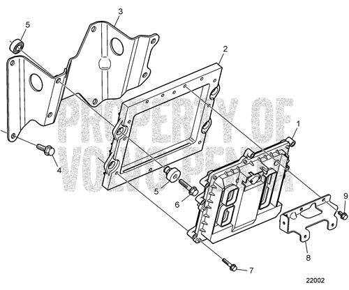 Bracket(V2) - Volvo Penta (3584146)