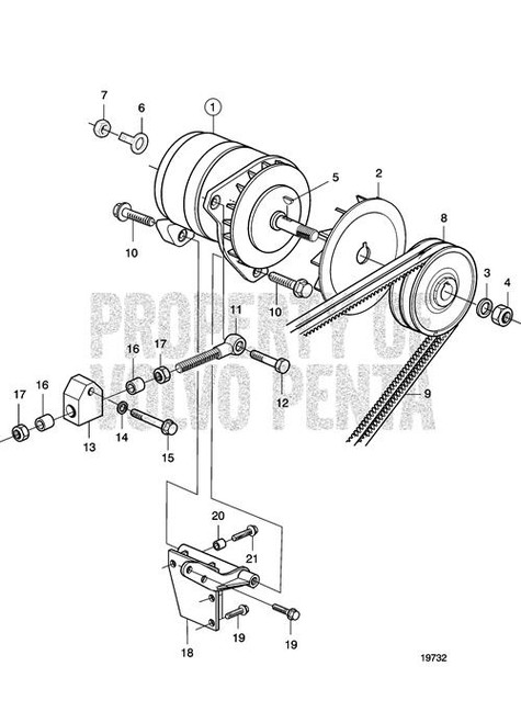 Bracket(V2) - Volvo Penta (3586484)