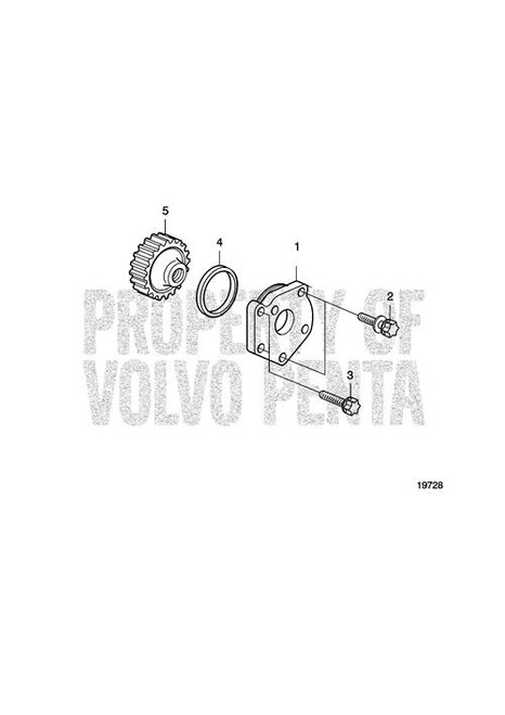 Hexagon Screw(V2) - Volvo Penta (3586624)