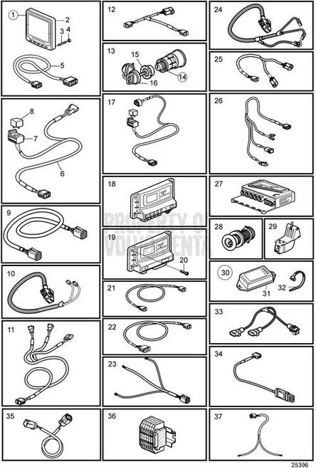 Cable Kit - Volvo Penta (3588207)